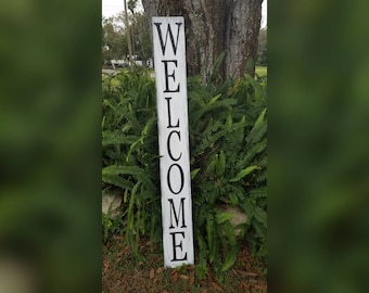 Distressed Welcome, Porch, Entryway Sign