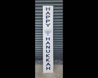 Happy Hanukkah Holiday Porch sign