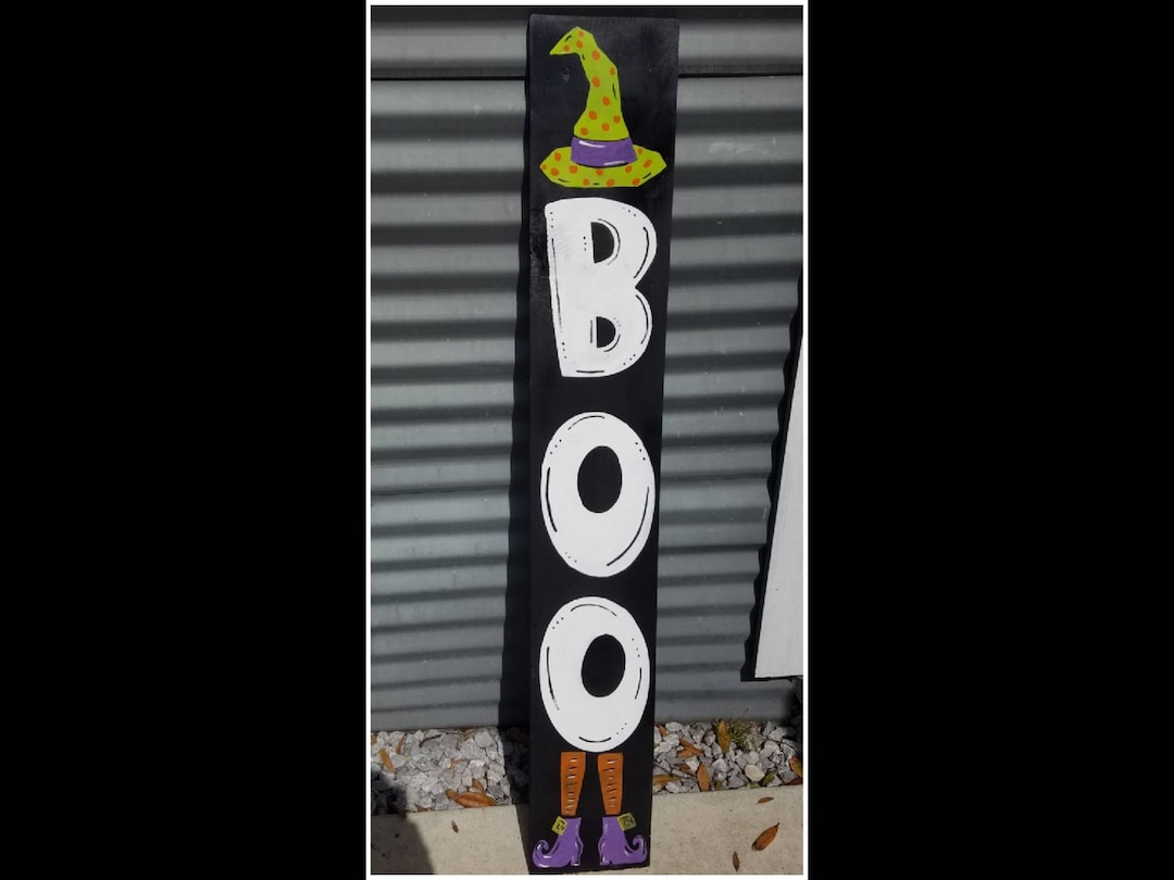 Halloween Witch Porch Sign - Etsy