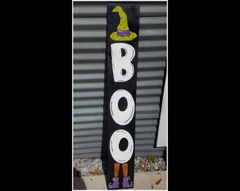 Halloween Witch Porch Sign