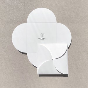 Enveloppes de couleur premium à coins arrondis (SET 30), invitation de mariage ou enveloppes RSVP