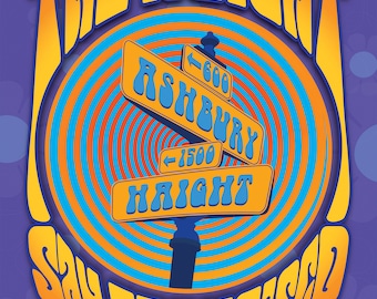 Haight & Ashbury Street Sign