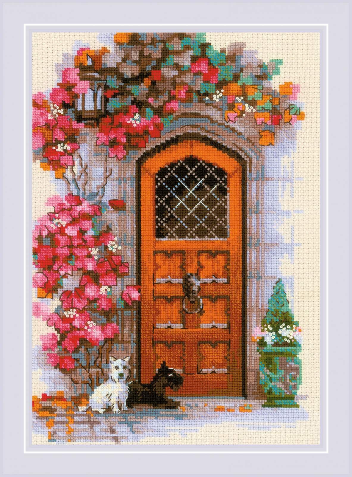 Counted Cross Stitch Kit RIOLIS Scottish Door Etsy