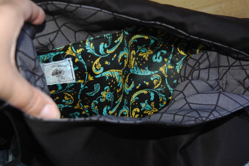 Supernatural Messenger Bag Printed and Embroidered Cross Shoulder Purse Sam and Dean