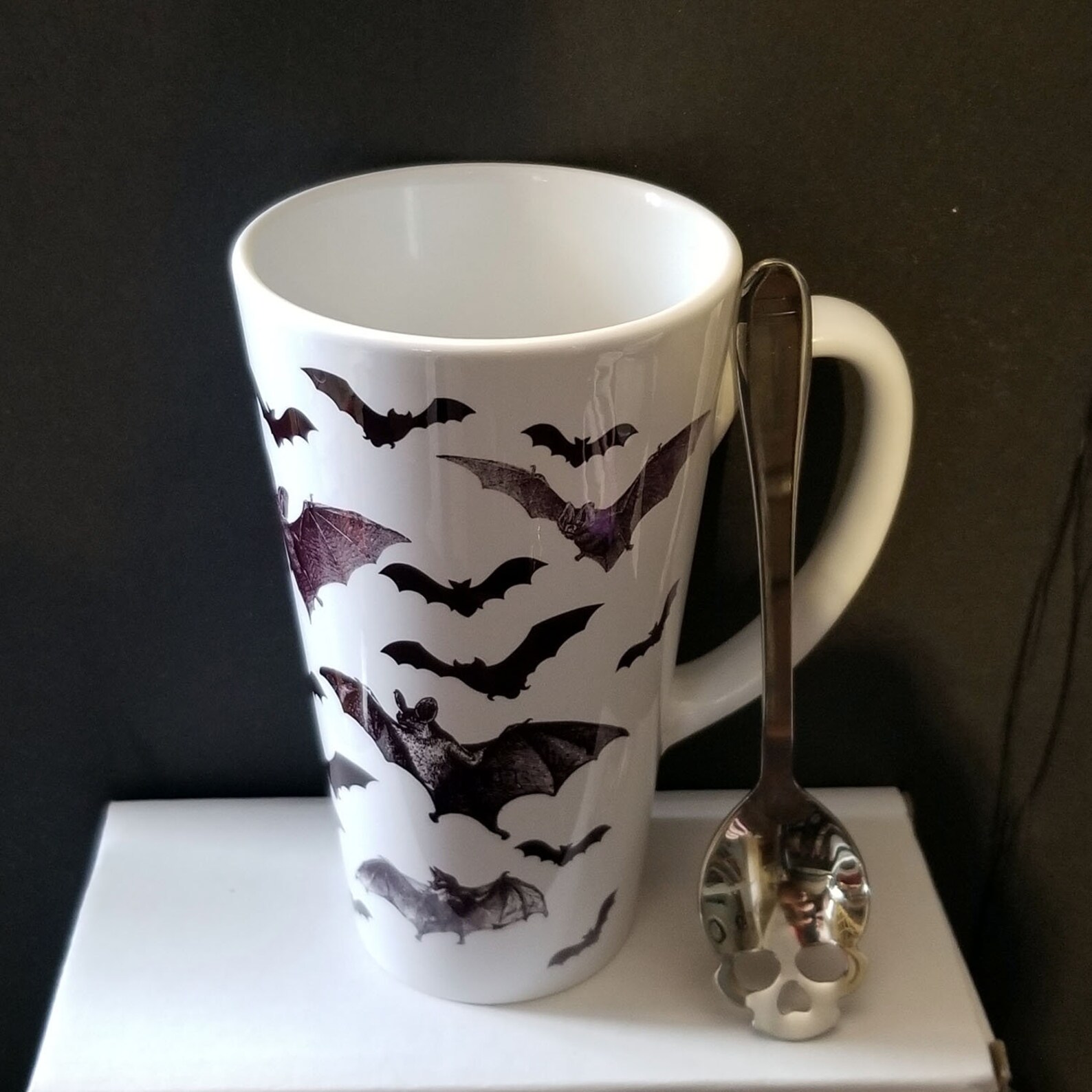 Bats in the Belfry 17 Ounce Ceramic Latte Style Coffee Mug Etsy