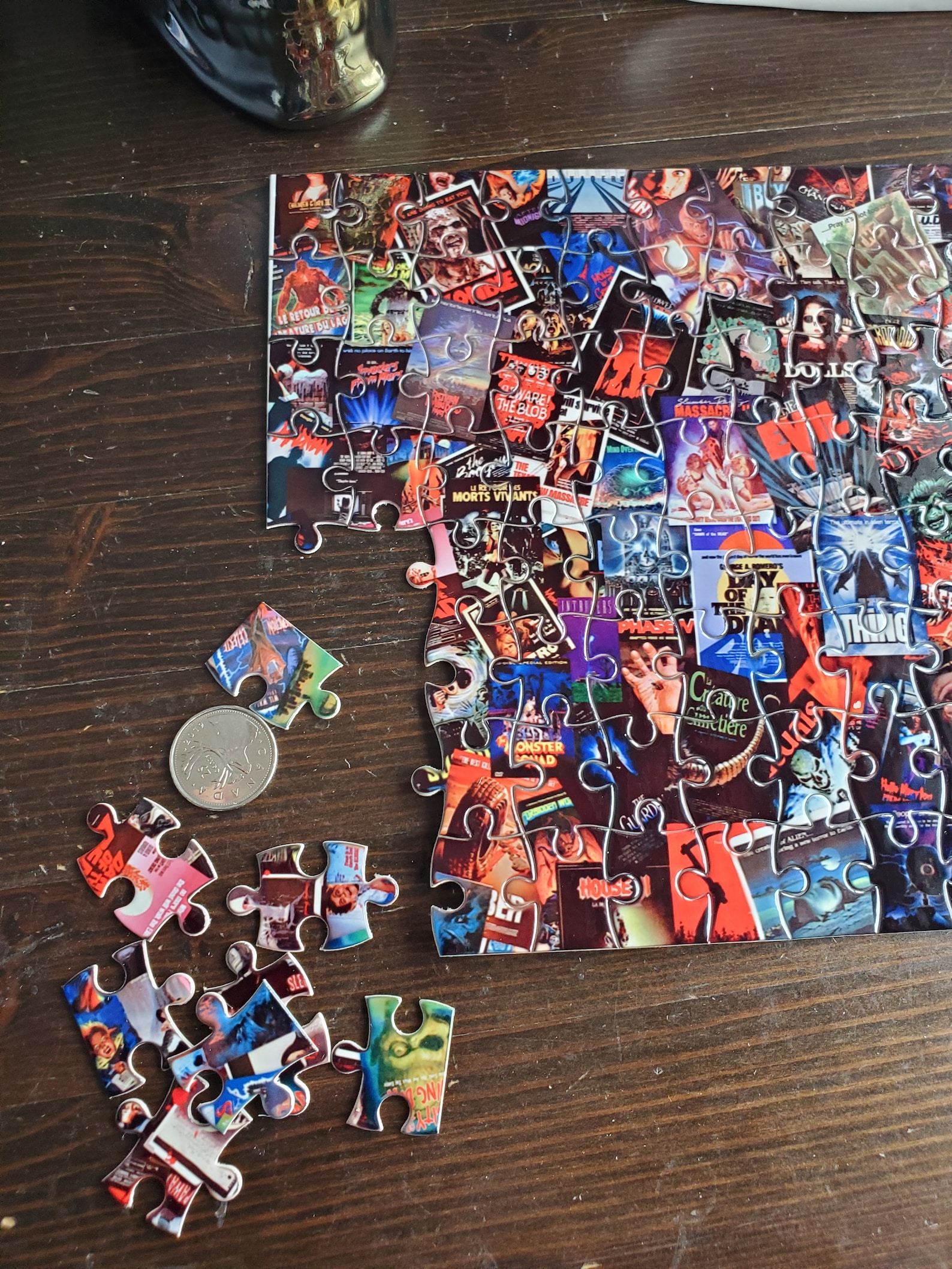 Horror Movie Killers Collage Jigsaw Puzzle Horror Puzzle Etsy