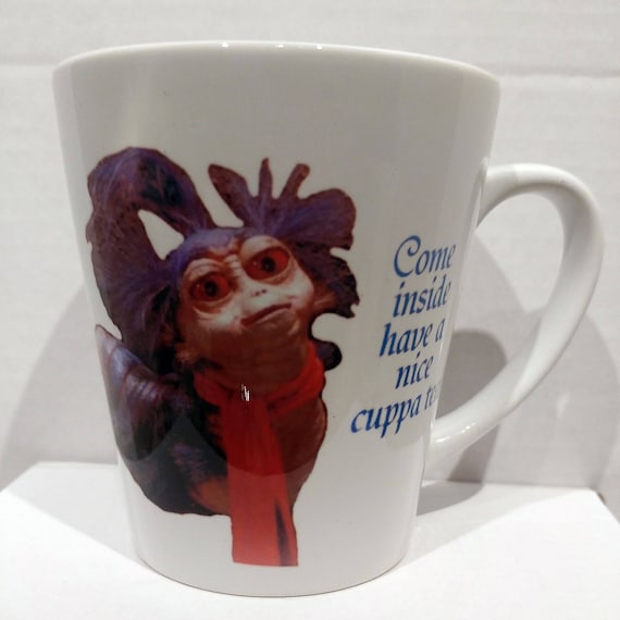 Labyrinth Worm Cuppa Tea Printed Ceramic Latte Mug 11 Ounce 80s Retro Tea  Cup -  Hong Kong