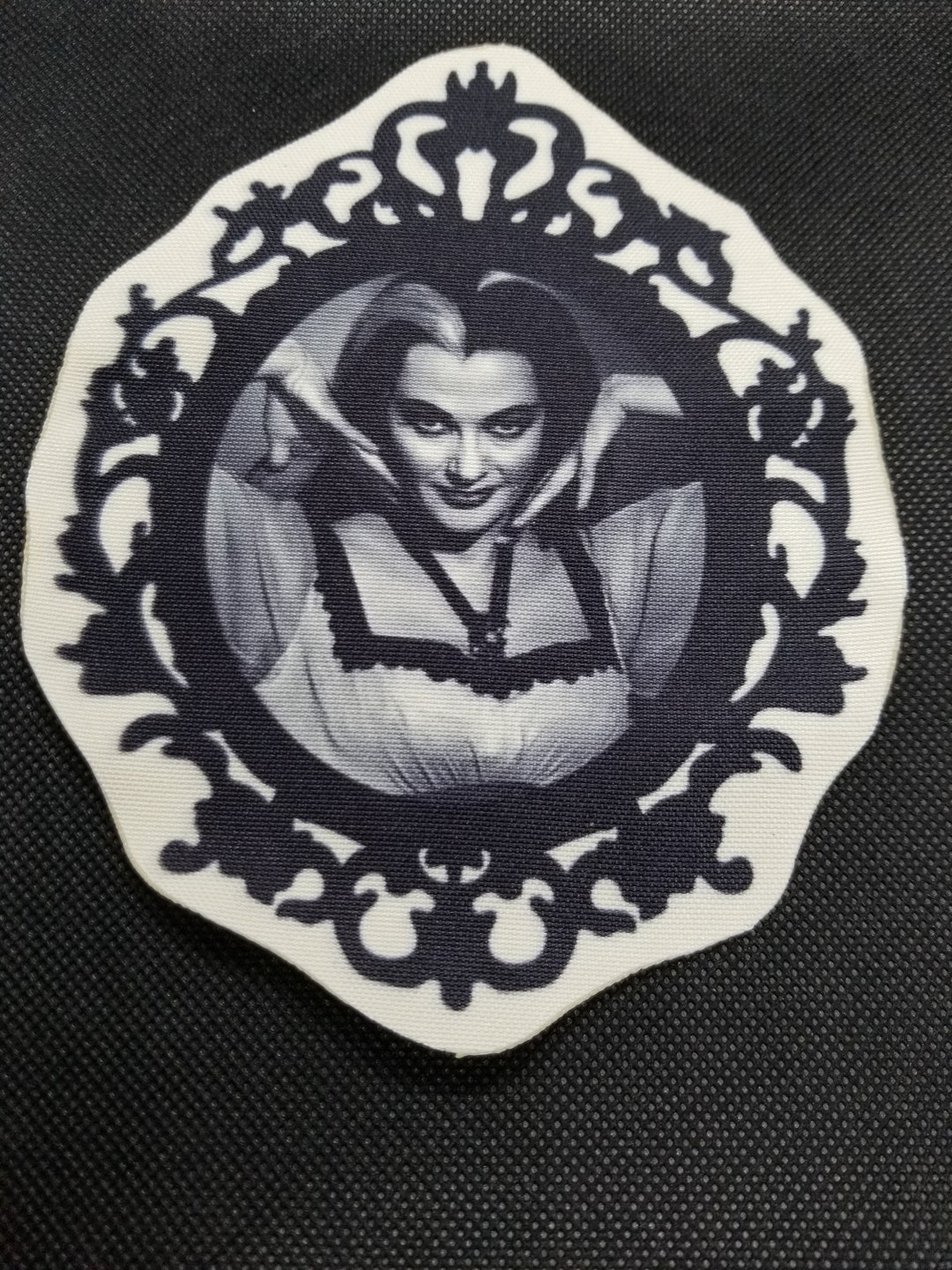 Lilly Munster Cameo Printed Patch Yvonne De Carlo Women of Horror