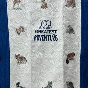 Nature's Nursery: A Woodland Animal Heirloom Quilt