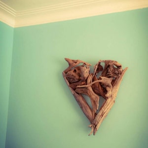 Driftwood Heart, Love, Wood Heart, Driftwood Art, Driftwood Sculpture, Wall Art, Reclaimed Driftwood, Driftwood wall art