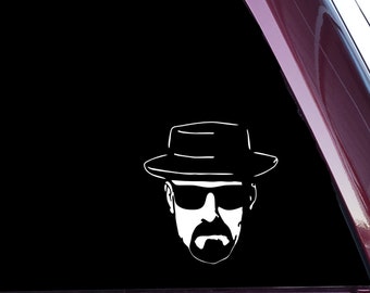 Walter White - Heisenberg - *LARGE* vinyl Decal NOT PRINTED