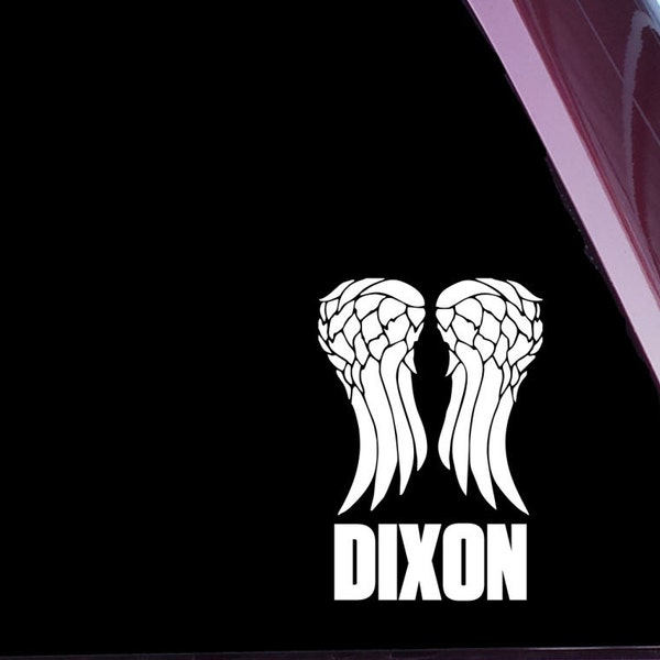 DARYL DIXON Wings (B-49) Die Cut Decal / Sticker Not Printed