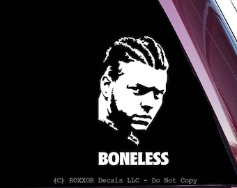 Ivar ohne Knochen - lustige - Würfel geschnitten Aufkleber / Sticker gedruckt nicht c-64