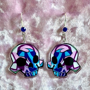 The Fury's Keepsake - Hook Earrings - Hades inspired