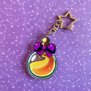 Premium Vintage - Double-Sided Keychain - Hades inspired