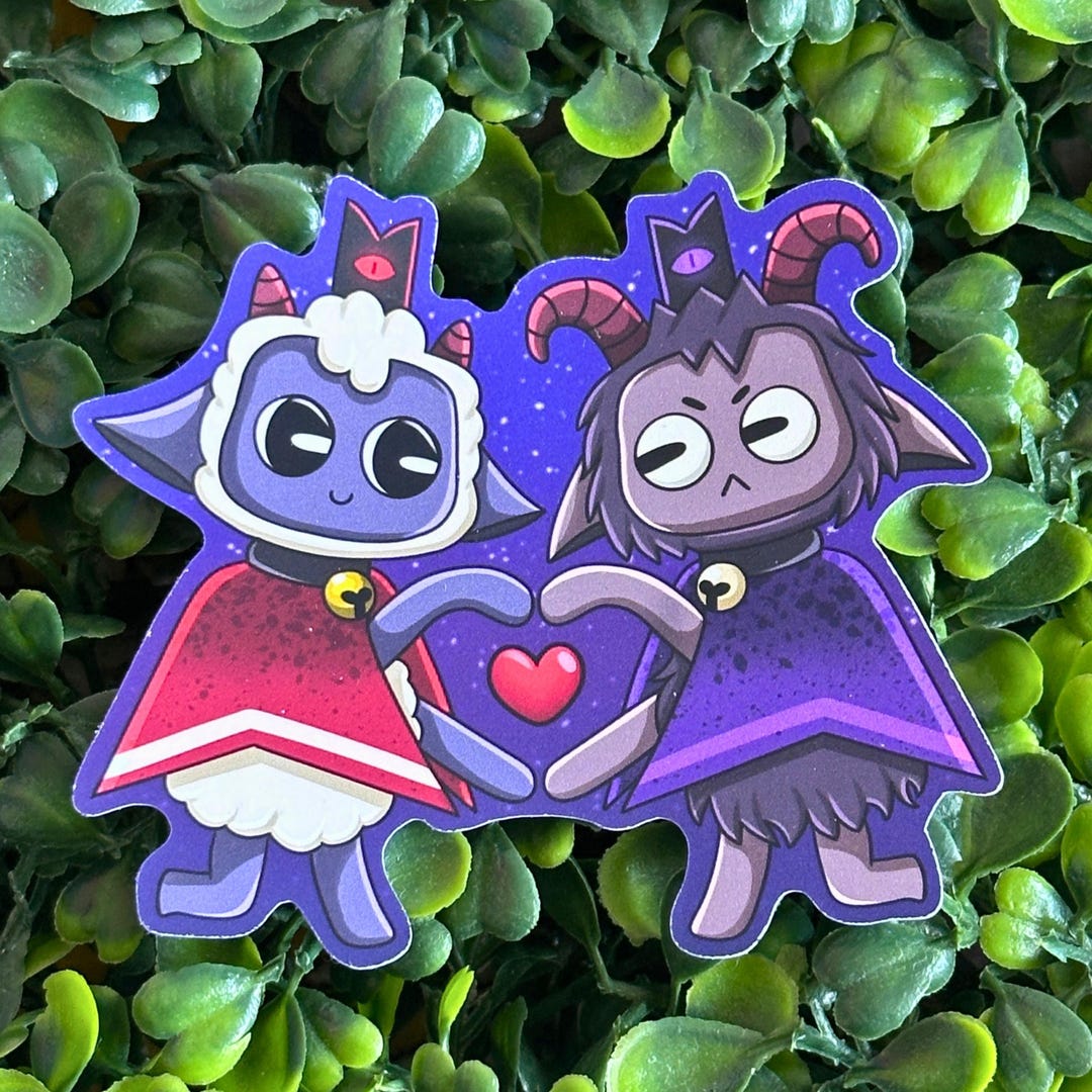 Cult Cuties - Cult of the Lamb Inspired Sticker - Etsy