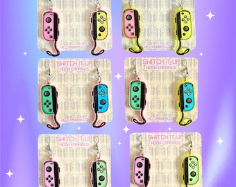 Switch It Up - Acrylic Hook Earrings