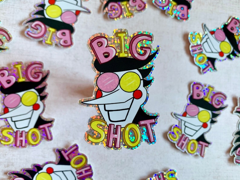 Big Shot Spamton - Holographic Sticker 