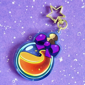 Premium vintage - dubbelzijdige sleutelhanger - op Hades geïnspireerd