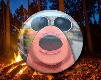 Marcus The Worm - Pinback Button
