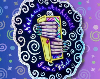 The Distortion - The Magnus Archives Inspired Holographic Sticker