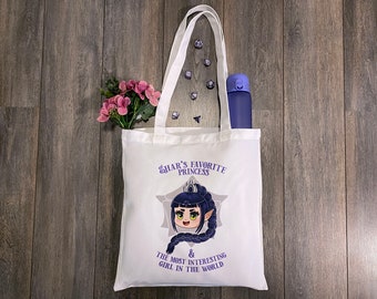 Shar's Favorite Princess - Shadowheart from Baldur's Gate 3 inspired Tote bag