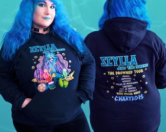 Scylla and the Sirens - Hades 2 inspired Band Tour Cotton Hoodie [MADE TO ORDER]
