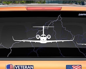 Embraer Praetor 500 | Front 1 | Vinyl Decal Sticker, Legacy 450, 500E, EMB-450 model, Business Jet, Pilot Gift, fegraphics