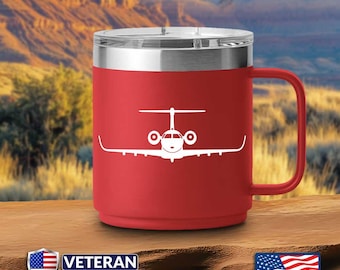 Decal of Embraer Praetor 600 [ "mini" Front 1 ] Vinyl Decal Sticker, Legacy 500, 600E, EMB-600 model, Business Jet, Pilot Gift, fegraphics