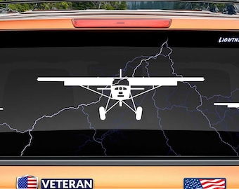 Decal of SuperStol (Front V1 with Flaps) Vinyl Sticker, Aviation Gift | Just Aircraft Super Stol | Bush plane