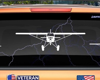 Decal of SuperStol (Front V2) Vinyl Sticker, Aviation Gift | Just Aircraft Super Stol | Bush plane