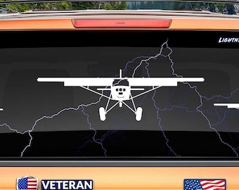 Decal of SuperStol (Front V2 with Flaps) Vinyl Sticker, Aviation Gift | Just Aircraft Super Stol | Bush plane