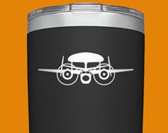 E-1 Tracer [Cup Decal] E-1 Decal, E-1 Sticker, E1 Sticker, E1 Tracer, Grumman E-1 Decal, Grumman E1 Tracer, Stoof with a Roof, S-2 Tracker