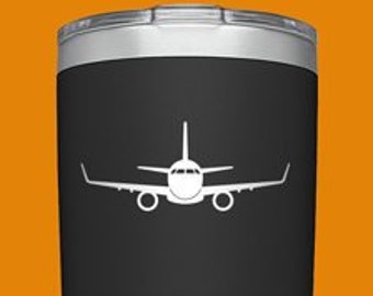 E175 [Cup Decal] E170 Decal, Embraer Decal, E175 Vinyl Decal, E170 Vinyl Decal, E175 Sticker, Embraer E170, E175