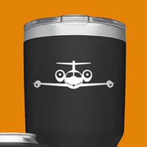 C-21, Learjet 35 [Cup Decal] C-21 Decal, Learjet 35 Decal, Lear 35 Decal, Learjet 36 Decal, Lear 36 Decal, C-21 Sticker, C-21 Vinyl Decal
