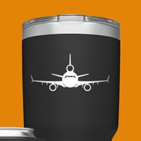 MD-11 [Cup Decal] MD11 Decal, MD-11 Sticker, McDonnell Douglas MD-11 Decal, MD11 Vinyl Decal