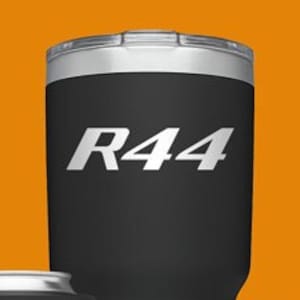 Robinson &quot;R44&quot; [Numbers Decal]  R44 Raven, Raven II, Robinson Helicopter, Vinyl Decal Sticker, Helo Chopper, Astro, Newscopter, Cadet