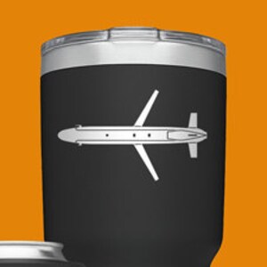 AGM-86 ALCM [Top Cup Decal] AGM86 Alcm, Air Launched Cruise Missile, Agm-86C CALCM, Agm86B, Agm-86D Vinyl Decal Sticker, fegraphics nate