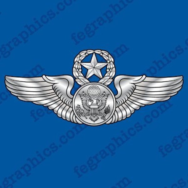 Enlisted Chief Aircrew Member Wings Decal - Etsy