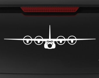 C-130J Decal [Spinning Props] C130J Decal, C130 Vinyl Decal, C130 Decal, C130 Sticker, C130 Gift, C-130 Gift, C130J Super Decal