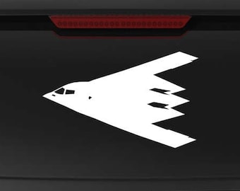 U.S Air Force Northrop B-2 Stealth Bomber Team Black Star Sticker Decal