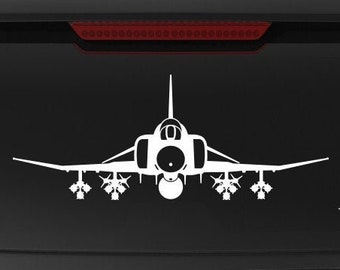 F-4E Center Tank [Max Load 1] F4E Decal, F-4E Vinyl Decal, F-4E Sticker, Phantom ii, Gift, USAF Pilot, F-4 Phantom II, fegraphics