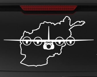 C-130J Afghanistan Spinning Blades, C130J Decal, C-130 Decal, C-130 Gift, C130 Gift, C-130 Afghanistan, Super, fegraphics