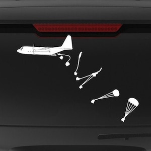 C-130H Decal [CDS Airdrop] C130H Decal, C130 Vinyl Decal, C130 Decal, C130H Sticker, C130 Sticker, C130 Herc, C130-H Decal