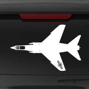 F-8 Crusader [TOP Missiles] F8 Decal, F-8 Sticker, F8 Sticker, F8U Crusader, Vought F-8 Decal, Vought F-8 Crusader, F-8 Crusader Decal