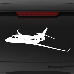 Dassault Falcon 7X [Angle 1] Falcon 7X Decal, Falcon Decal, Falcon Sticker, Dassault Sticker, Dassault Decal, Dassault Vinyl Decal