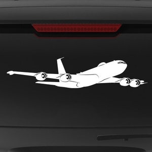 E-6B Mercury [Angle 2] E6B Mercury, E-6 Hermes, E6A, Boeing E-6, TACAMO, Vinyl Decal Sticker, fegraphics nate