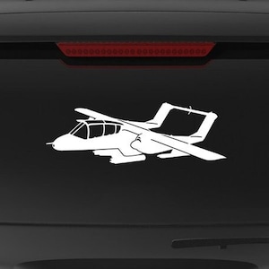 OV-10 Bronco [Angle 1] OV10 Decal, OV-10 Bronco Vinyl Decal Sticker, fegraphics, fe graphics FAC