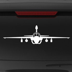 USMC EA-6B Prowler Front View Military Vet Aircraft Graphics Decal Sticker Car USMC EA-6B Prowler Front View Military Vet Aircraft Graphics Decal Sticker Car