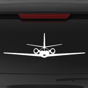 Cessna Citation I 500 [Front] Citation I Decal, Citation 500 Decal, Citation Sticker, Cessna Sticker, Cessna Decal, Cessna Vinyl Decal